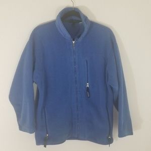 PATAGONIA Blue Fleece Full Zip Jacket Vintage MED